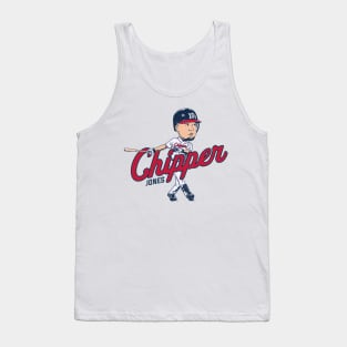 Chipper Jones Caricature Tank Top